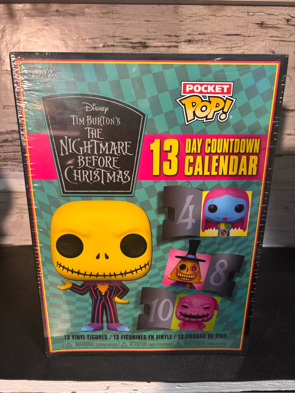 The Nightmare Before Christmas Yellow Jack 13-Day Countdown Calendar